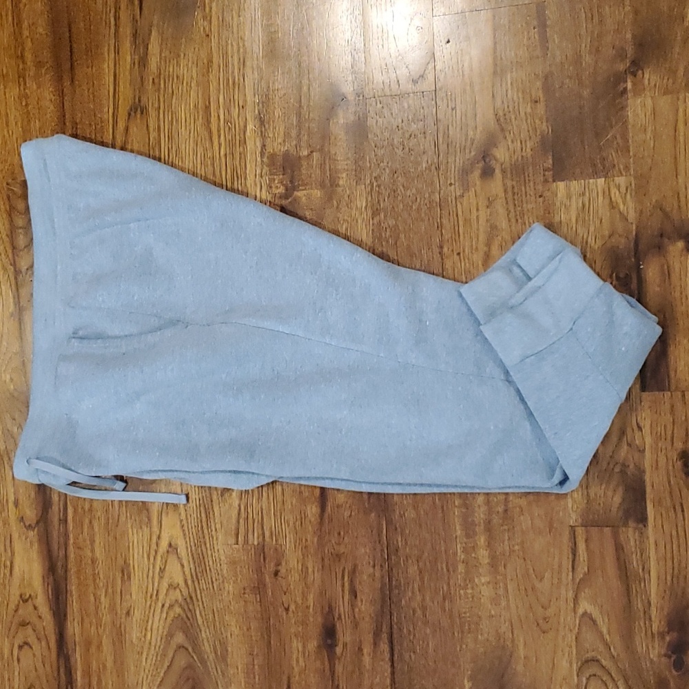 Mens Tek Gear light blue pull on joggers size L